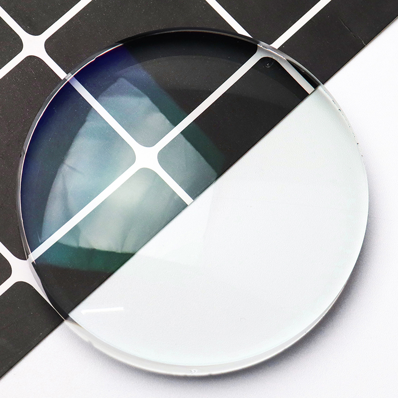 1,56 félkész kék blokk, egylátó lencse