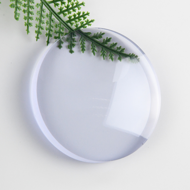 1,60 félkész kék blokk, egylátó lencse